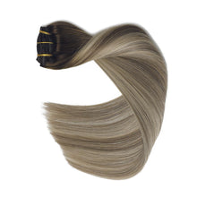 Load image into Gallery viewer, Silky Straight Clip in Remy Hair Extensions for Women

