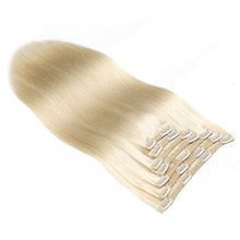Load image into Gallery viewer, Silky Straight Clip in Remy Hair Extensions for Women
