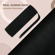 Load image into Gallery viewer, Soft Human Hair Ponytail Extension
