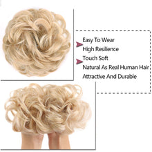 Load image into Gallery viewer, Curly Synthetic Messy Hair Bun Hair Scrunchies Extension
