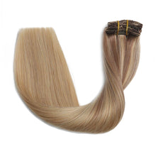 Load image into Gallery viewer, Silky Straight Clip in Remy Hair Extensions for Women
