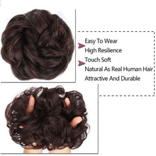 Load image into Gallery viewer, Curly Synthetic Messy Hair Bun Hair Scrunchies Extension
