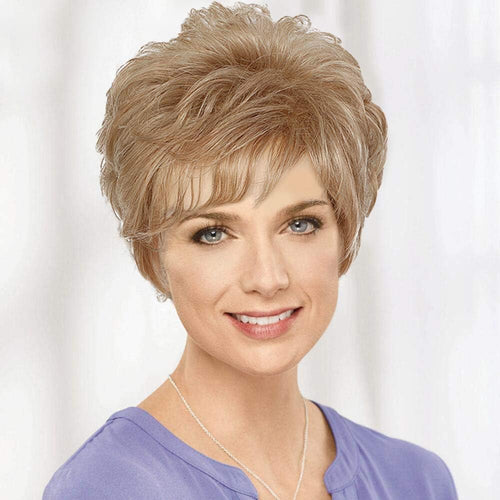 Platinum Blonde Human Hair Wigs for Women