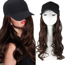 Load image into Gallery viewer, Hat Hair Extension Baseball Cap
