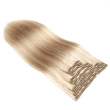 Load image into Gallery viewer, Silky Straight Clip in Remy Hair Extensions for Women
