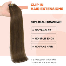 Load image into Gallery viewer, Silky Straight Clip in Remy Hair Extensions for Women
