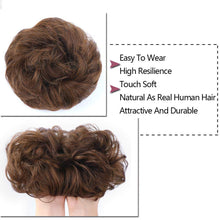 Load image into Gallery viewer, Curly Synthetic Messy Hair Bun Hair Scrunchies Extension
