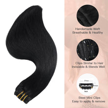 Load image into Gallery viewer, Silky Straight Clip in Remy Hair Extensions for Women
