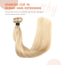 Load image into Gallery viewer, Silky Straight Clip in Remy Hair Extensions for Women
