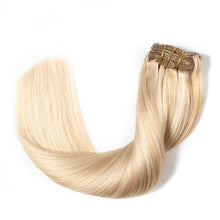 Load image into Gallery viewer, Silky Straight Clip in Remy Hair Extensions for Women
