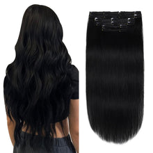 Load image into Gallery viewer, Silky Straight Clip in Remy Hair Extensions for Women
