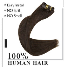 Load image into Gallery viewer, Balayage Clip in Human Hair Extensions Real Human Hair hair extension Wig Store
