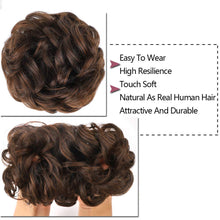 Load image into Gallery viewer, Curly Synthetic Messy Hair Bun Hair Scrunchies Extension

