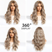 Load image into Gallery viewer, Blonde Long Wavy Wig for Women
