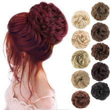Load image into Gallery viewer, Curly Synthetic Messy Hair Bun Hair Scrunchies Extension
