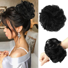 Load image into Gallery viewer, Large Full Messy Hair Bun Hair Pieces 1.94oz
