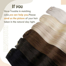 Load image into Gallery viewer, Balayage Clip in Human Hair Extensions Real Human Hair hair extension Wig Store
