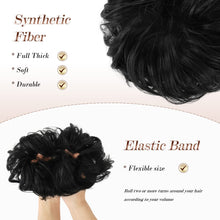 Load image into Gallery viewer, Large Full Messy Hair Bun Hair Pieces 1.94oz
