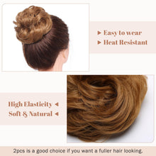 Load image into Gallery viewer, Synthetic Messy Bun Hair Piece for Women
