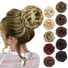 Load image into Gallery viewer, Curly Synthetic Messy Hair Bun Hair Scrunchies Extension
