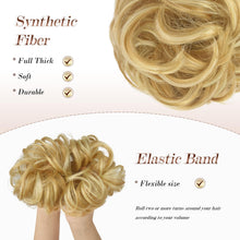 Load image into Gallery viewer, Large Full Messy Hair Bun Hair Pieces 1.94oz
