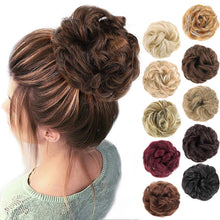 Load image into Gallery viewer, Curly Synthetic Messy Hair Bun Hair Scrunchies Extension
