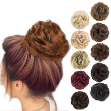 Load image into Gallery viewer, Curly Synthetic Messy Hair Bun Hair Scrunchies Extension
