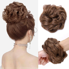 Load image into Gallery viewer, Synthetic Messy Bun Hair Piece for Women
