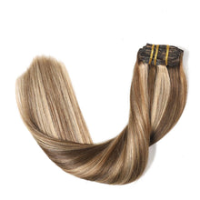 Load image into Gallery viewer, Silky Straight Clip in Remy Hair Extensions for Women
