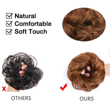 Load image into Gallery viewer, Curly Synthetic Messy Hair Bun Hair Scrunchies Extension

