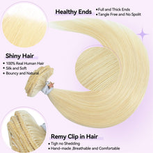 Load image into Gallery viewer, Remy Human Hair Clip-in Hair Extensions
