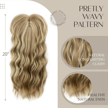 Load image into Gallery viewer, Women’s hair topper extension for thinning hair
