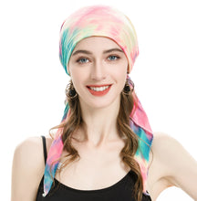 Load image into Gallery viewer, Pre Tied Head Scarf Headwrap Turban
