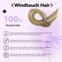 Load image into Gallery viewer, Remy Human Hair Clip-in Hair Extensions
