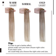 Load image into Gallery viewer, Balayage Clip in Human Hair Extensions Real Human Hair hair extension Wig Store
