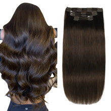 Load image into Gallery viewer, Silky Straight Clip in Remy Hair Extensions for Women
