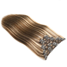 Load image into Gallery viewer, Silky Straight Clip in Remy Hair Extensions for Women
