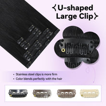 Load image into Gallery viewer, Remy Human Hair Clip-in Hair Extensions
