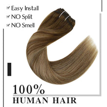 Load image into Gallery viewer, Balayage Clip in Human Hair Extensions Real Human Hair hair extension Wig Store
