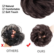 Load image into Gallery viewer, Curly Synthetic Messy Hair Bun Hair Scrunchies Extension
