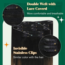 Load image into Gallery viewer, Remy Clip-in Human Hair Extensions
