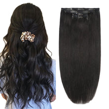 Load image into Gallery viewer, Silky Straight Clip in Remy Hair Extensions for Women
