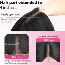 Load image into Gallery viewer, Balayage Brown 4x1 Pre-Cut Lace Front Synthetic Wig 30&quot;
