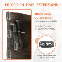 Load image into Gallery viewer, Silky Straight Clip in Remy Hair Extensions for Women

