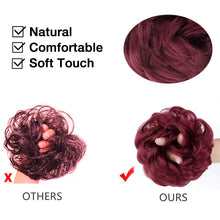 Load image into Gallery viewer, Curly Synthetic Messy Hair Bun Hair Scrunchies Extension
