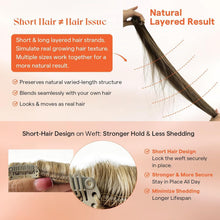 Load image into Gallery viewer, Clip-In Human Hair Extensions Straight 18 Inch 120g 7-Piece Set Ash Blonde Highlight
