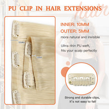 Load image into Gallery viewer, Silky Straight Clip in Remy Hair Extensions for Women
