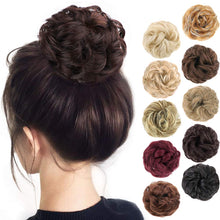 Load image into Gallery viewer, Curly Synthetic Messy Hair Bun Hair Scrunchies Extension

