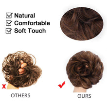 Load image into Gallery viewer, Curly Synthetic Messy Hair Bun Hair Scrunchies Extension
