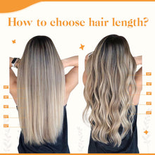 Load image into Gallery viewer, Silky Straight Clip in Remy Hair Extensions for Women
